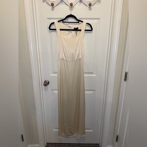NWT satin midi dress